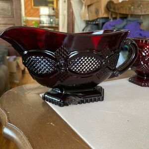 Multiple Vintage Avon 1876 Cape Cod Ruby Red Glass